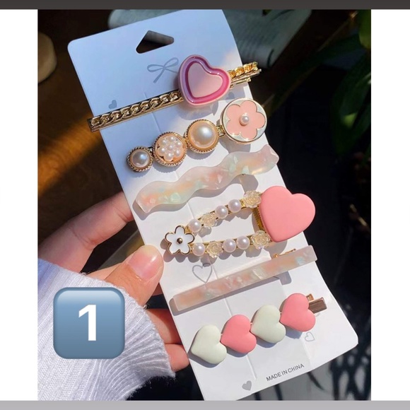 Embellished Hair Clip Sets main image 5